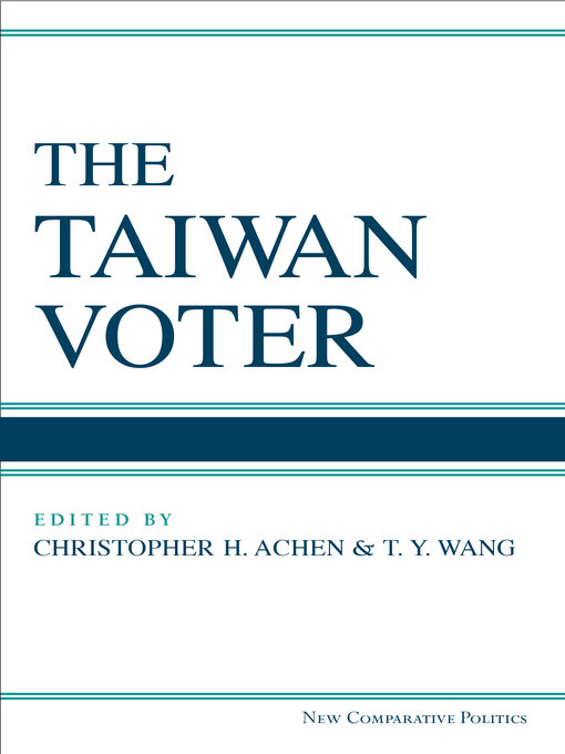 Title details for Taiwan Voter by Christopher Henry Achen - Available